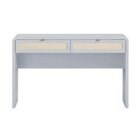 Patty Pastel Blue 48" Console Desk with 2 Drawers
