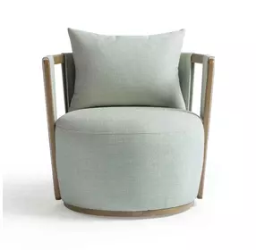 Paolo Mint Green Swivel Chair
