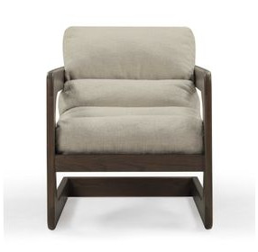 Palma Cream Upholstered Accent Chair
