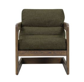 Palma Forrest Green Upholstered Accent Chair