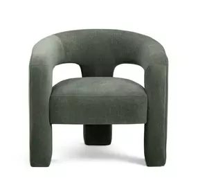 Malone Green Performance Chenille Upholstered Accent Chair