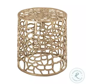 Sophia Gold Side Table