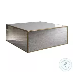 Lana Antique Mirror Large Coffee Table by Inspire Me Home Decor