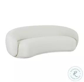 Kendall Cream Velvet Sofa