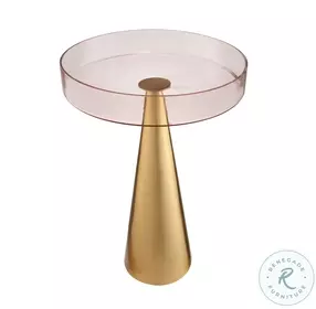Alo Gold Large Side Table