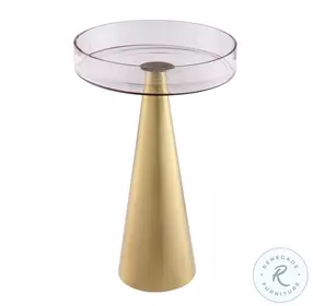 Alo Gold Small Side Table