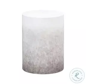 Sarana Grey Ombre Concrete Stool