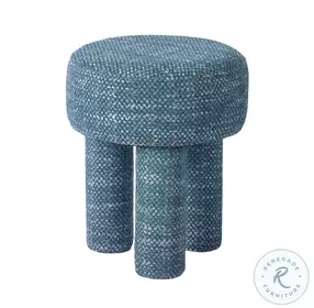 Claire Teal Knubby Stool
