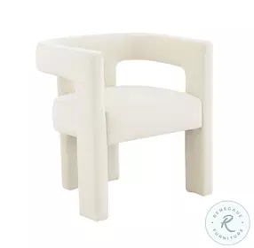 Sloane Cream Velvet Chair