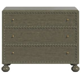 Harbor Sage Green 3 Drawer Accent Chest