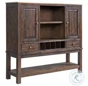 Transitions Driftwood And Sable Sideboard