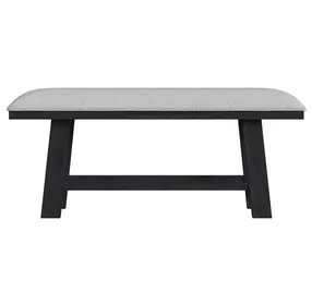 Pinnacle Light Gray Counter Height Bench