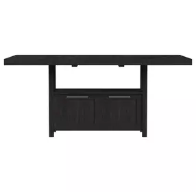 Pinnacle Charcoal Extendable Rectangular Counter Height Table