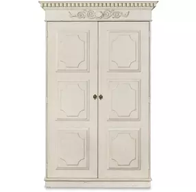 Tara Shaw Aged Cream 2 Door Fountainebleau Wardrobe