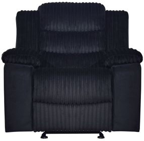 Willow Black Glider Recliner