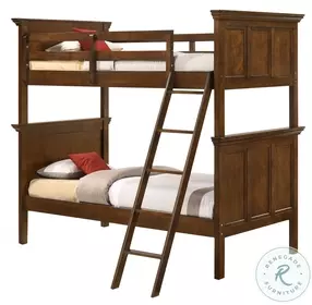 San Mateo Youth Tuscan Twin Over Twin Bunk Bed