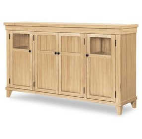 XXXs and OOOs Amber 4 Door Credenza with LED