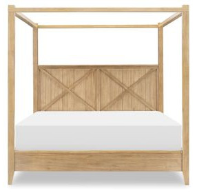 XXXs and OOOs Amber Queen Canopy Bed
