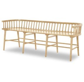 XXXs and OOOs Amber 66" Dining Bench