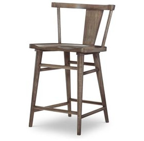 XXXs and OOOs Cocoa Counter Height Chair Set of 2