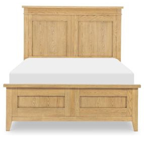 Todays Traditions Natural Hickory Full Panel Bed
