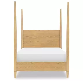 Todays Traditions Natural Hickory Full Poster Bed