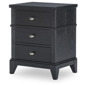 Todays Traditions Blacksmith 3 Drawer Nightstand with USB Charging