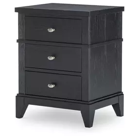 Todays Traditions Blacksmith 3 Drawer Nightstand with USB Charging