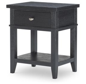 Todays Traditions Blacksmith 1 Drawer Nightstand with USB Charging