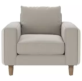 Artisan Barret Beige Upholstered Lounge Chair