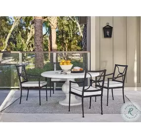 Coastal Living Honolua Bay Abaco White Outdoor Dining Set