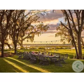 Coastal Living Seneca Charcoal Outdoor Dining Set