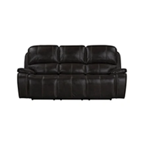 Brookings Charcoal 88" Power Recliner Sofa with USB Charging
