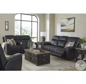 5Z-Relaxation Onyx Power Reclining Living Room Set