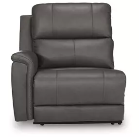 Beryton Anchor Leather LAF Power Recliner with USB Charging