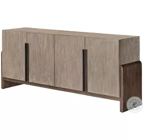 Mar Azul Weathered Oak And Otter Credenza
