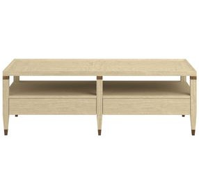 Eave Sundrenched Oak Rectangular Cocktail Table