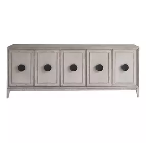 Waverly Rolling Fog 4 Door Entertainment Credenza