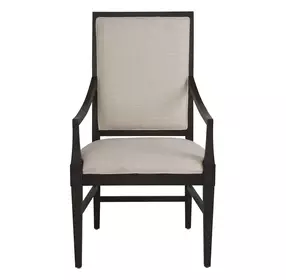 Waverly Beige and Black Upholstered Host Chair Set of 2