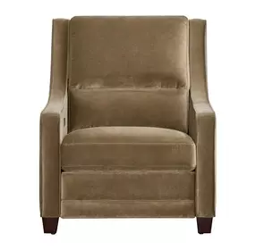 Serene Brown Dual Power Recliner with USB Charging