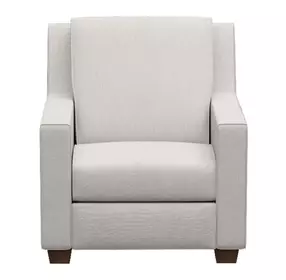 Tucker Beige Performance Fabric Power Recliner with USB Charging