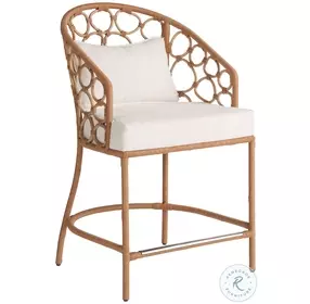 Weekender Natural Pebble Counter Height Chair