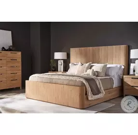 Hawthorne Natural Oak Low Profile Bedroom Set