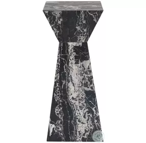 Mowry Golden Portoro Marble Spot Table