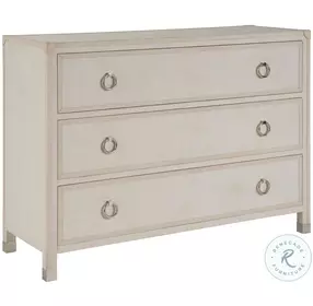 Riven Cream 3 Drawer Dresser