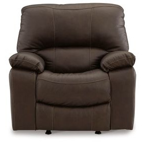 Leesworth Dark Brown Power Recliner