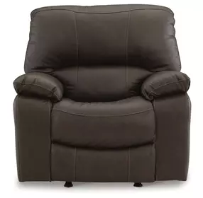 Leesworth Dark Brown Power Recliner