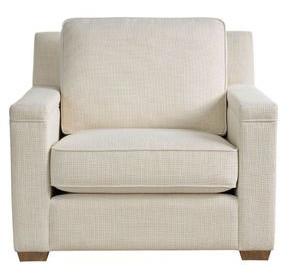 Selah Asbury Oatmeal Performance Fabric Lounge Chair Chair