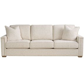 Sophie Rani Artic Performance Fabric 99" Sofa with Pillows