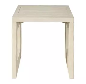 Abode River Rock Square End Table